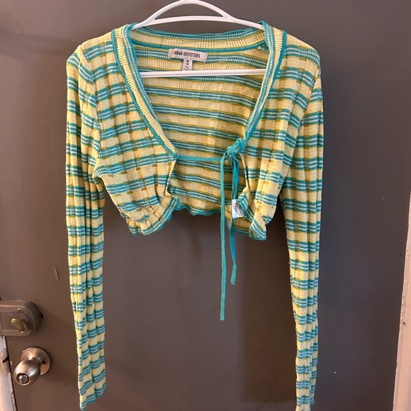 Urban outfitters Striped Cropped Cardigan - Picture 4 of 7
